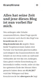 Mobile Screenshot of kranzkrone.de